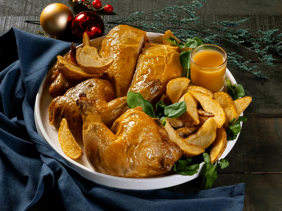 Roast Chicken with Jus - Emborg Singapore