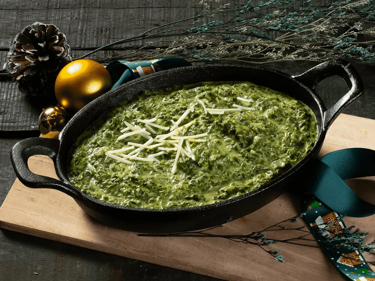 Cheesy Creamed Spinach - Emborg Singapore