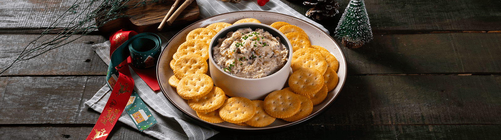 Caramelised Onion Cream Cheese Dip - Emborg Philippines