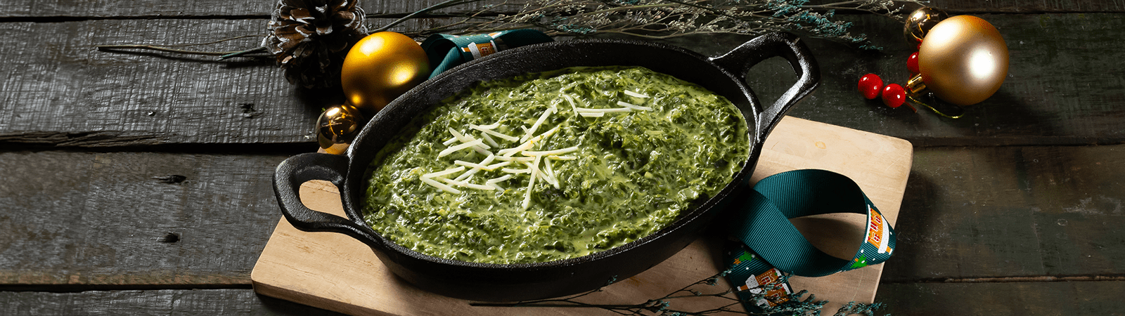 Cheesy Creamed Spinach - Emborg Philippines