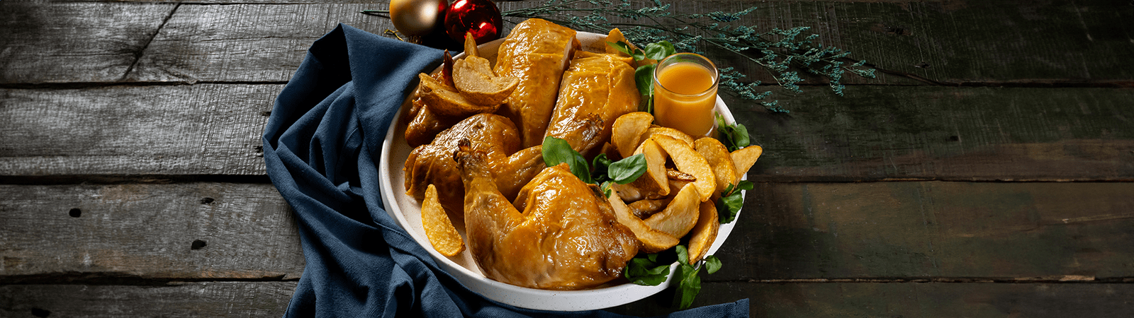 Roast Chicken with Jus - Emborg Singapore