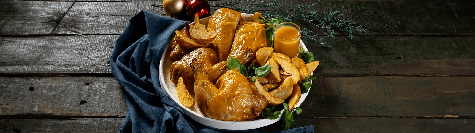Roast Chicken with Jus - Emborg Singapore