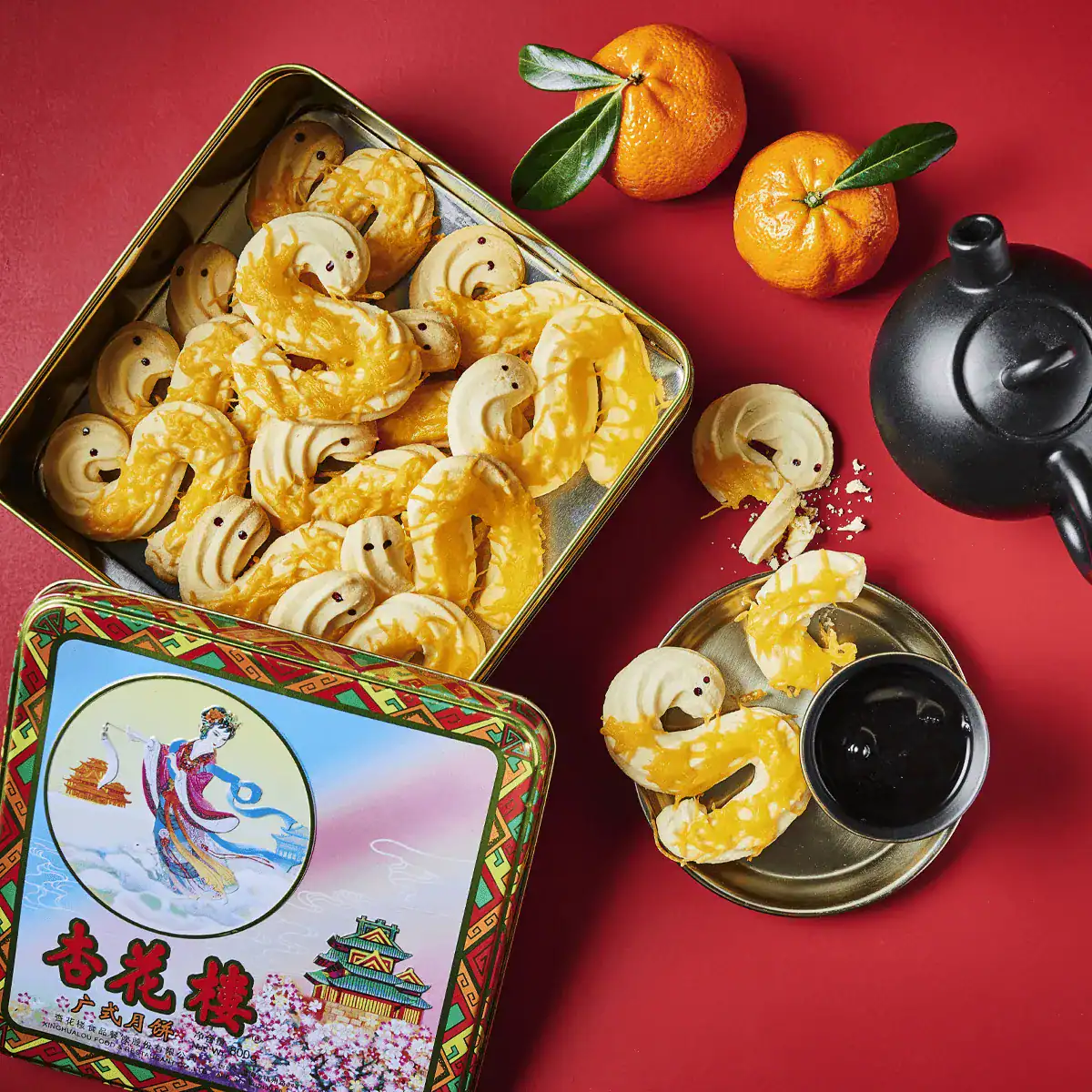 Cheese Dragon Cookies - Emborg 