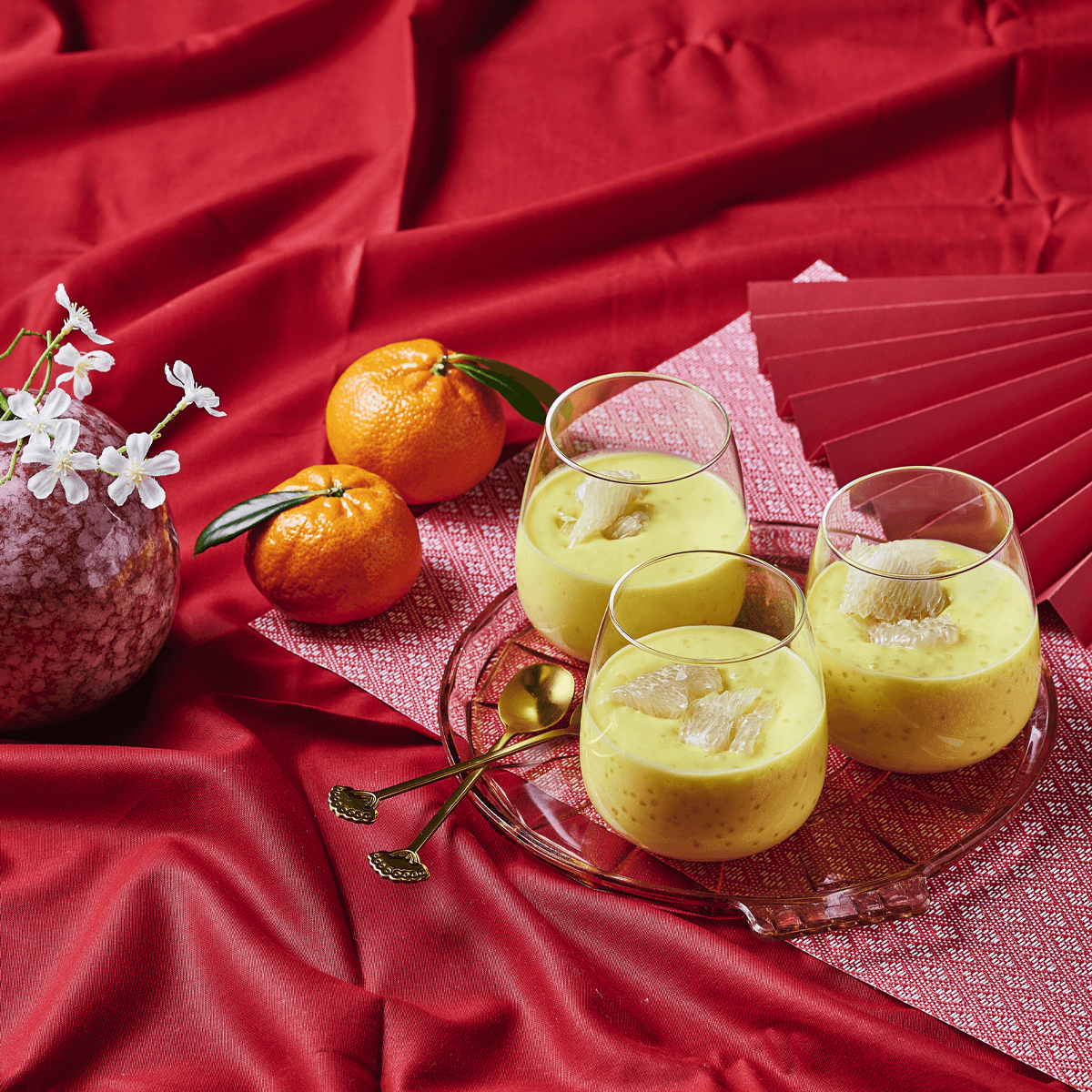 Creamy Mango Pomelo Sago - Emborg