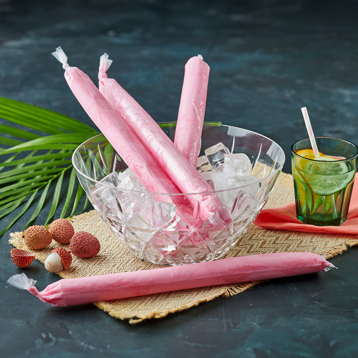 Aiskrim Malaysia Rose Lychee - Emborg