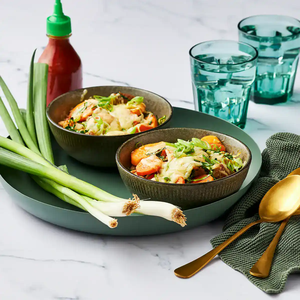 Cheese Dakgalbi Rice Bowl - Emborg 