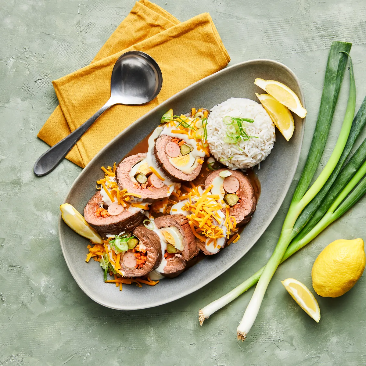 Cheesy Beef Morcon-don Bleu - Emborg Philippines