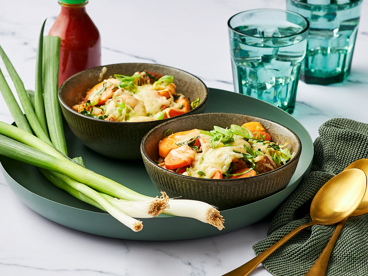 Cheese Dakgalbi Rice Bowl - Emborg