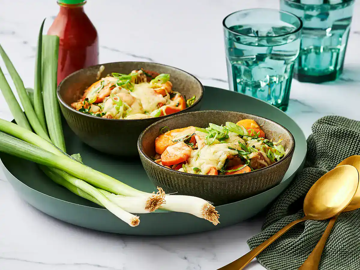 Cheese Dakgalbi Rice Bowl - Emborg