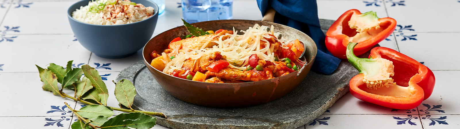 Parmesan Chicken Afritada - Emborg Philippines