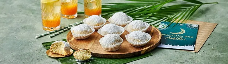 Easy Biskut Arab Recipe (Arabic Butter Cookies) - Emborg - Emborg 