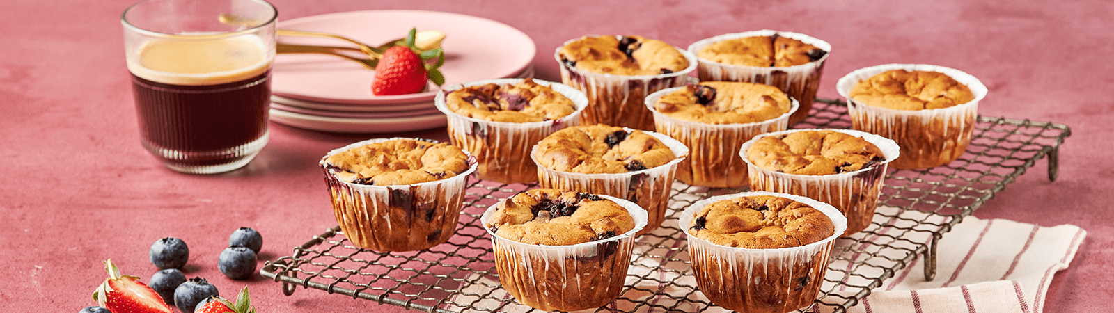 Blueberry and Walnut Muffins - Emborg Malaysia