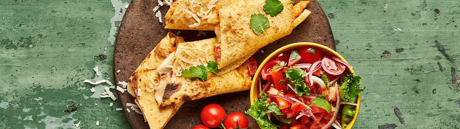 Cheesy Spicy Chicken Wrap - Emborg Philippines