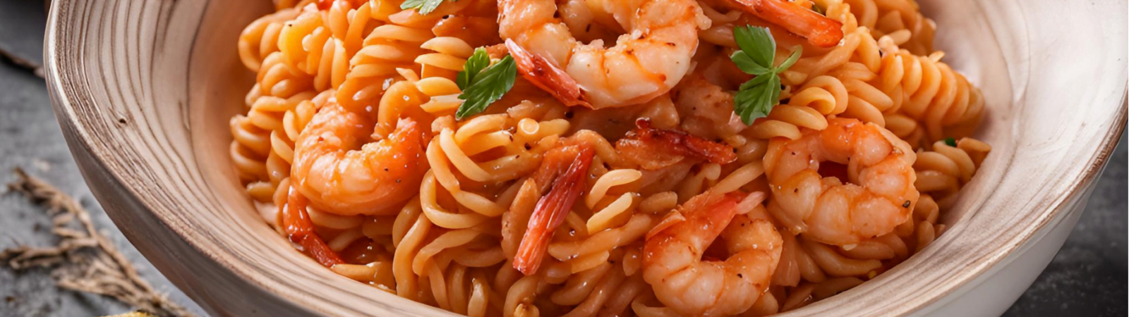 Creamy Gochujang Pasta with Prawns - Emborg