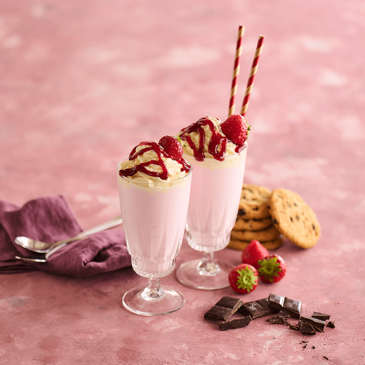 Irresistible Strawberry Milkshake - Emborg Philippines