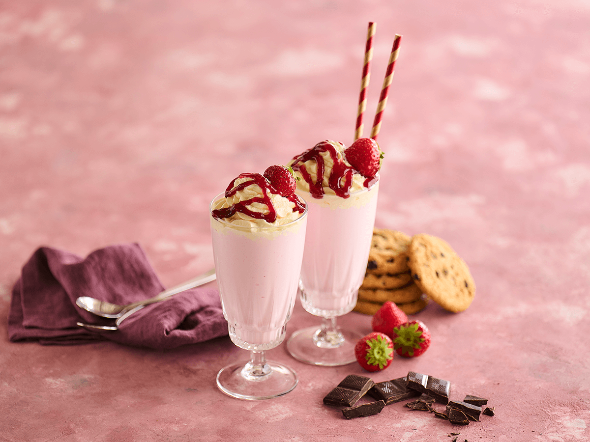 Irresistible Strawberry Milkshake - Emborg Philippines