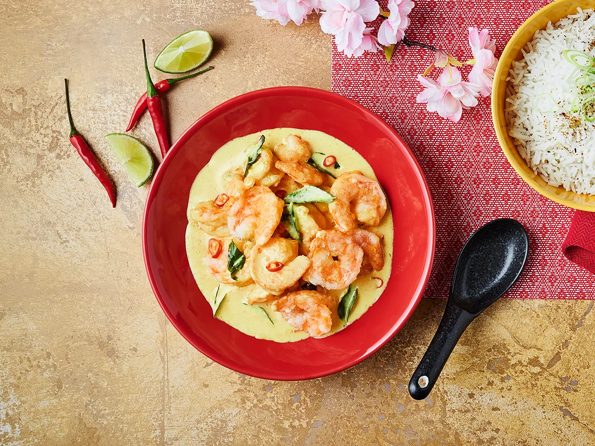 Creamy Butter Prawns - Emborg 