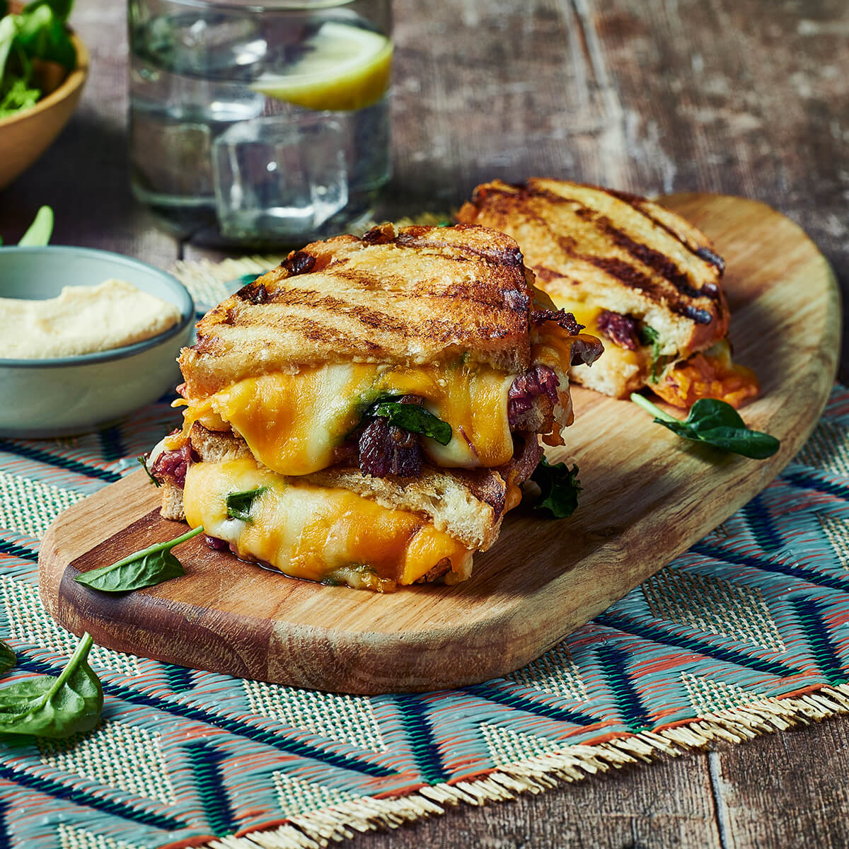 Leftover Lamb Mandy Grilled Cheese Sandwich - Emborg