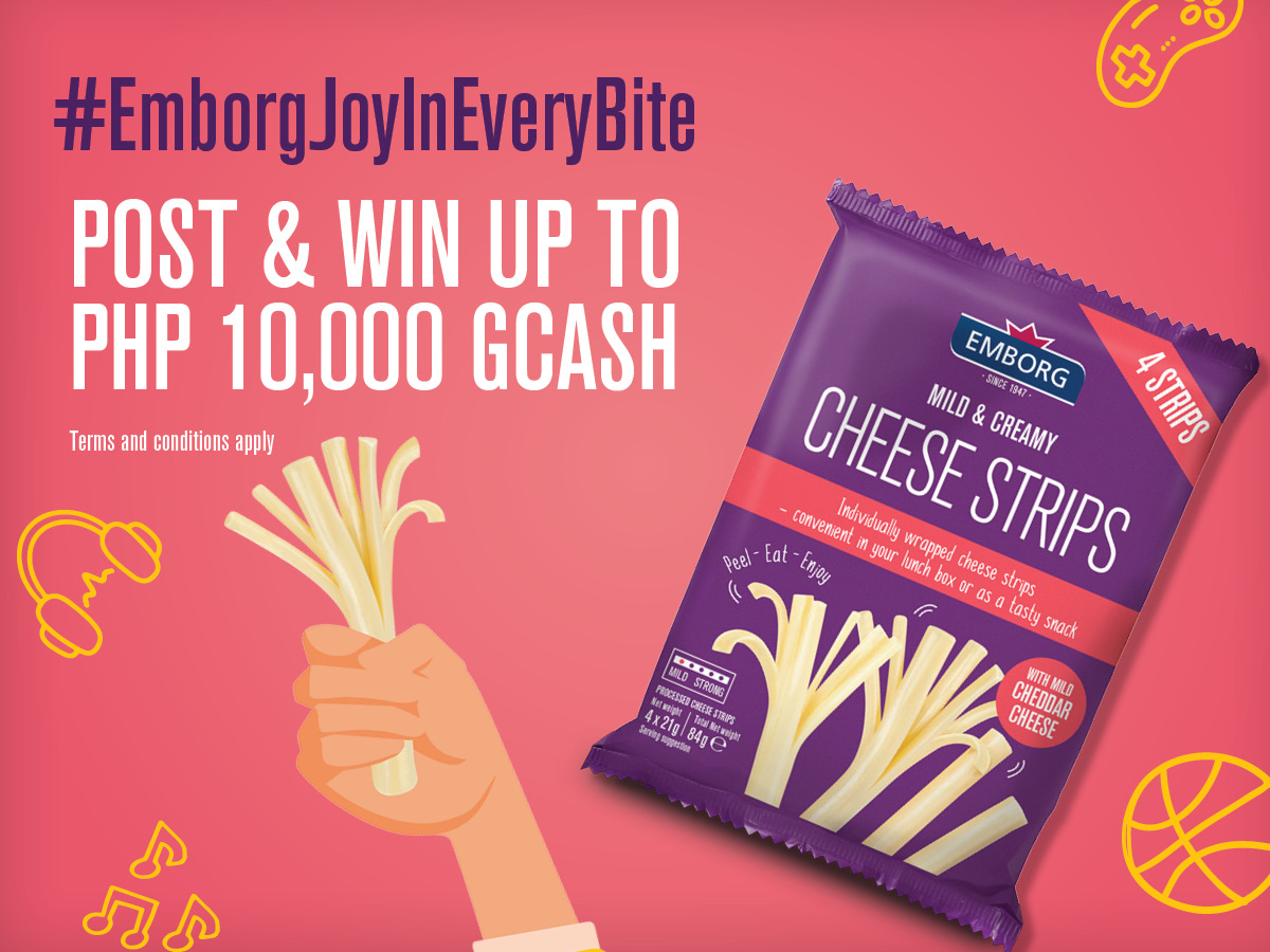 #EmborgJoyinEveryBite Digital Contest - Emborg Philippines