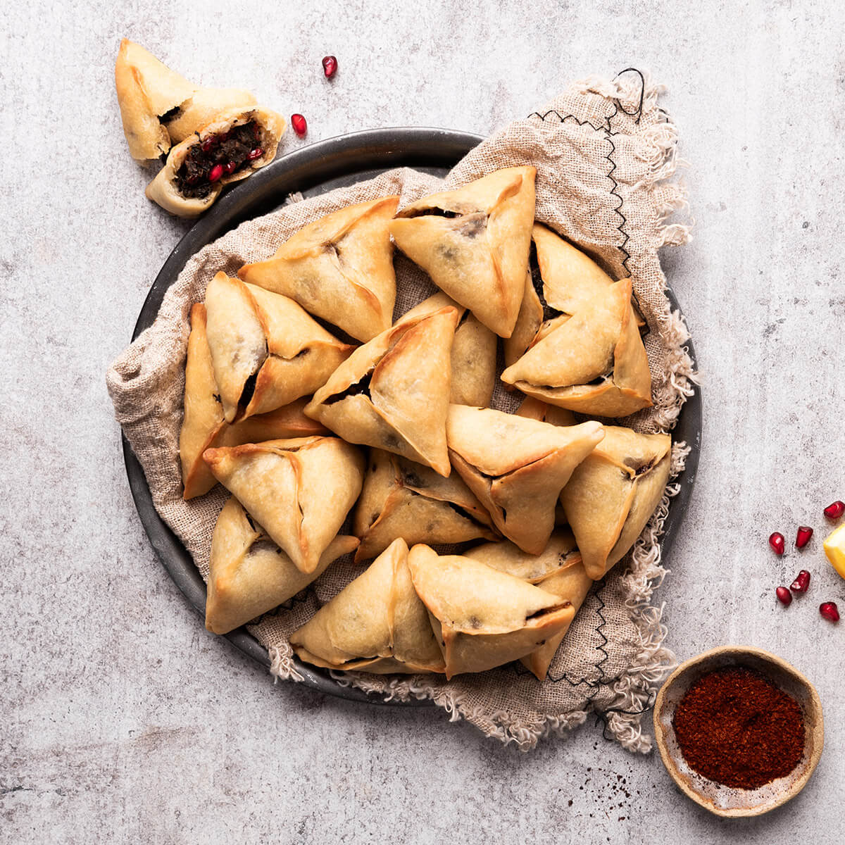 Spinach Fatayer  - Emborg Singapore