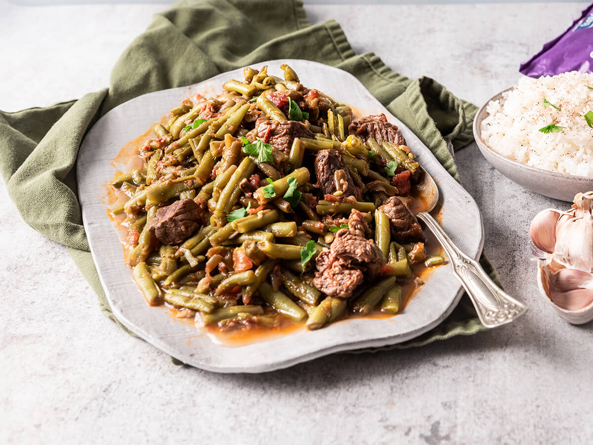 Green Beans with Meat  - Emborg