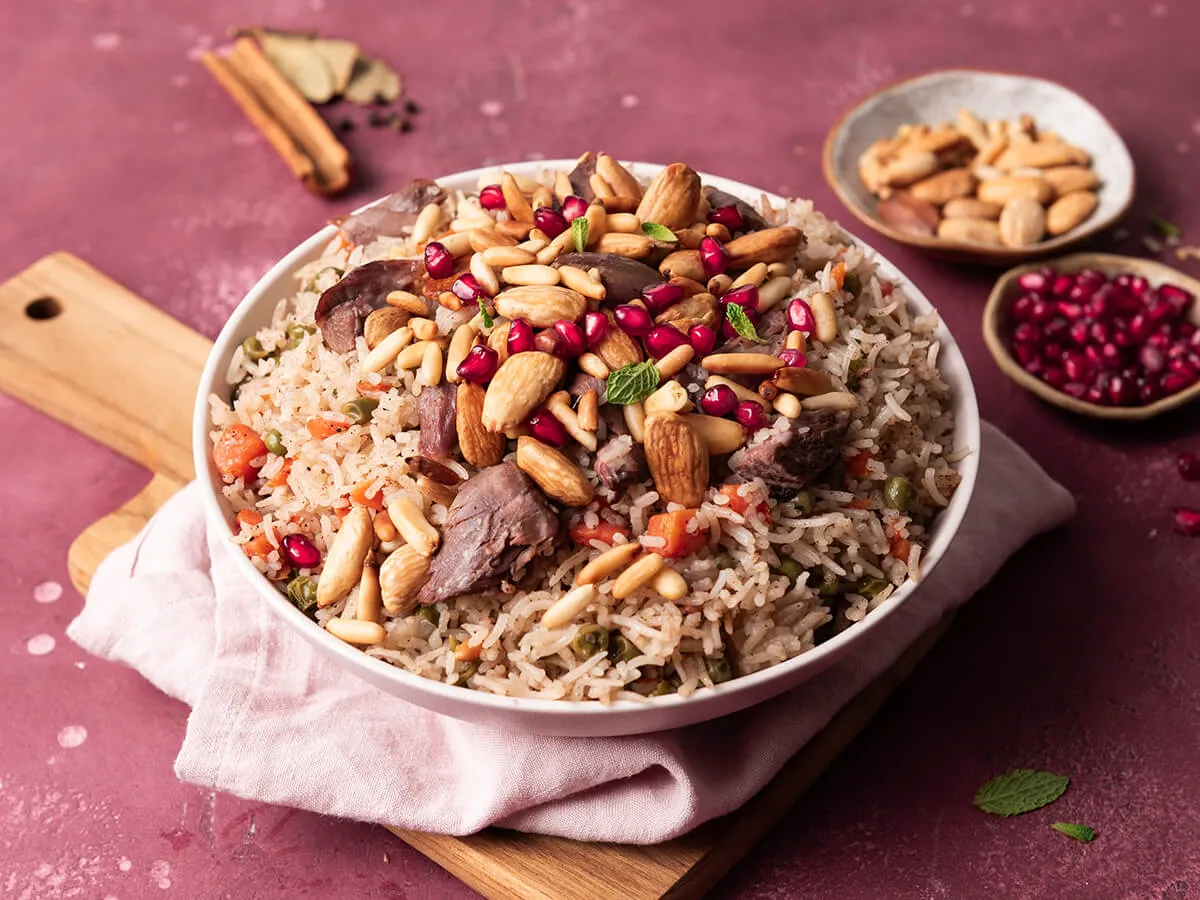 Rice, Lamb and Vegetables - Emborg