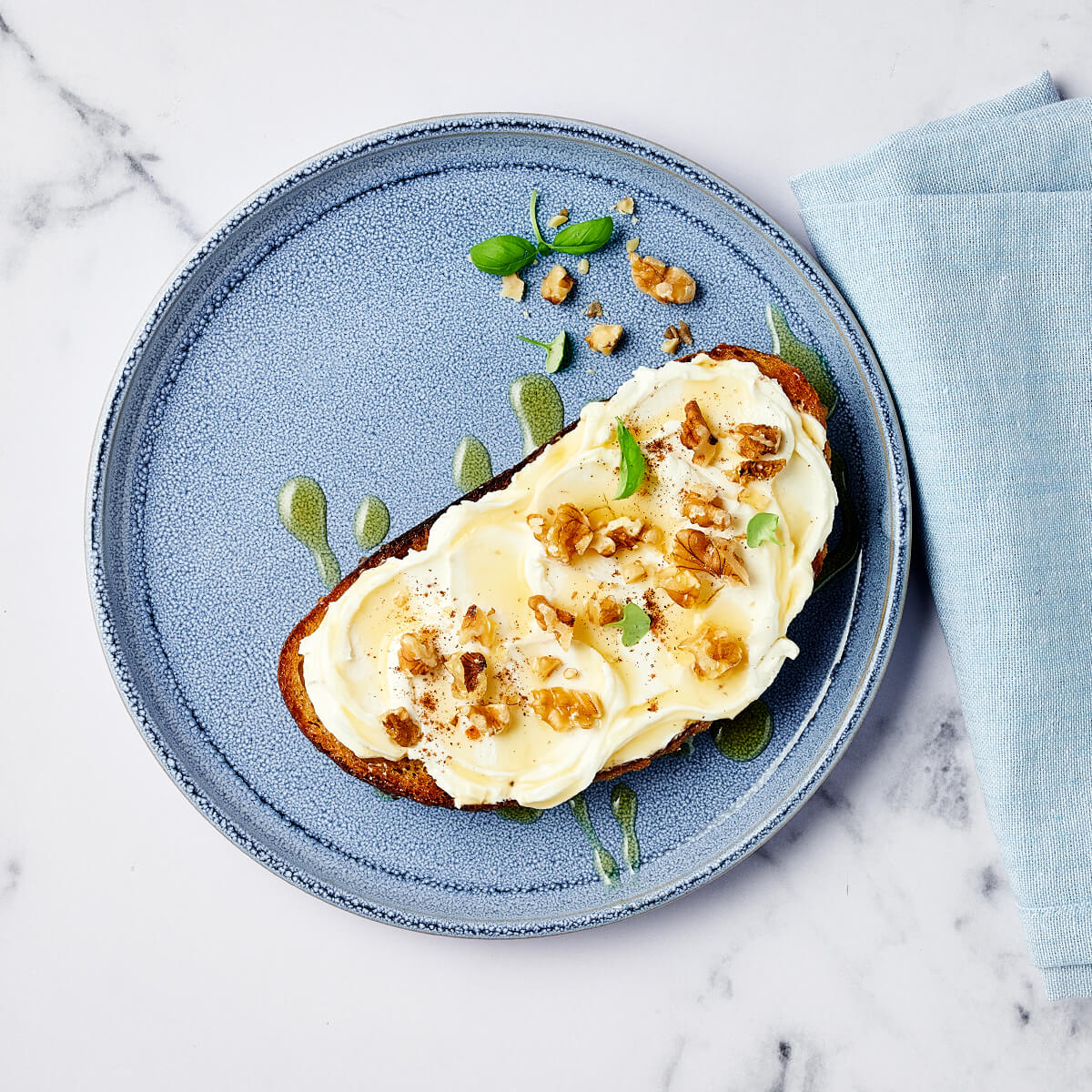 Honey Nut Toast - Emborg Singapore