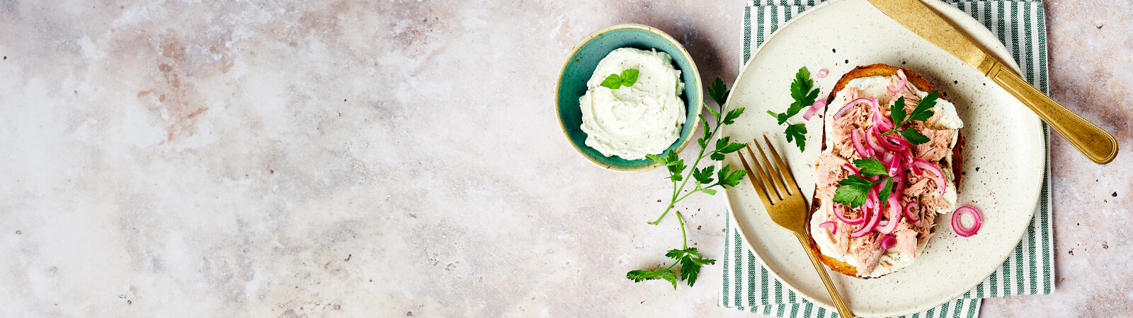 Tuna Open-Faced Sandwich - Emborg Singapore