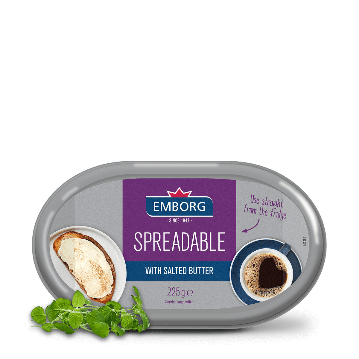 Salted Spreadable Butter - Emborg 