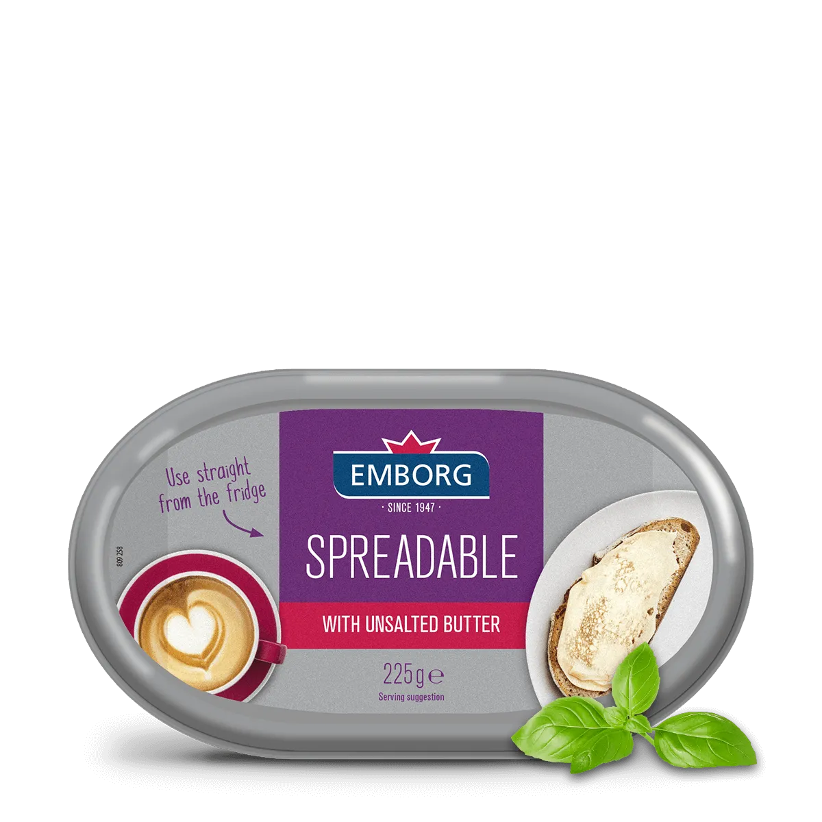 Unsalted Spreadable Butter - Emborg 