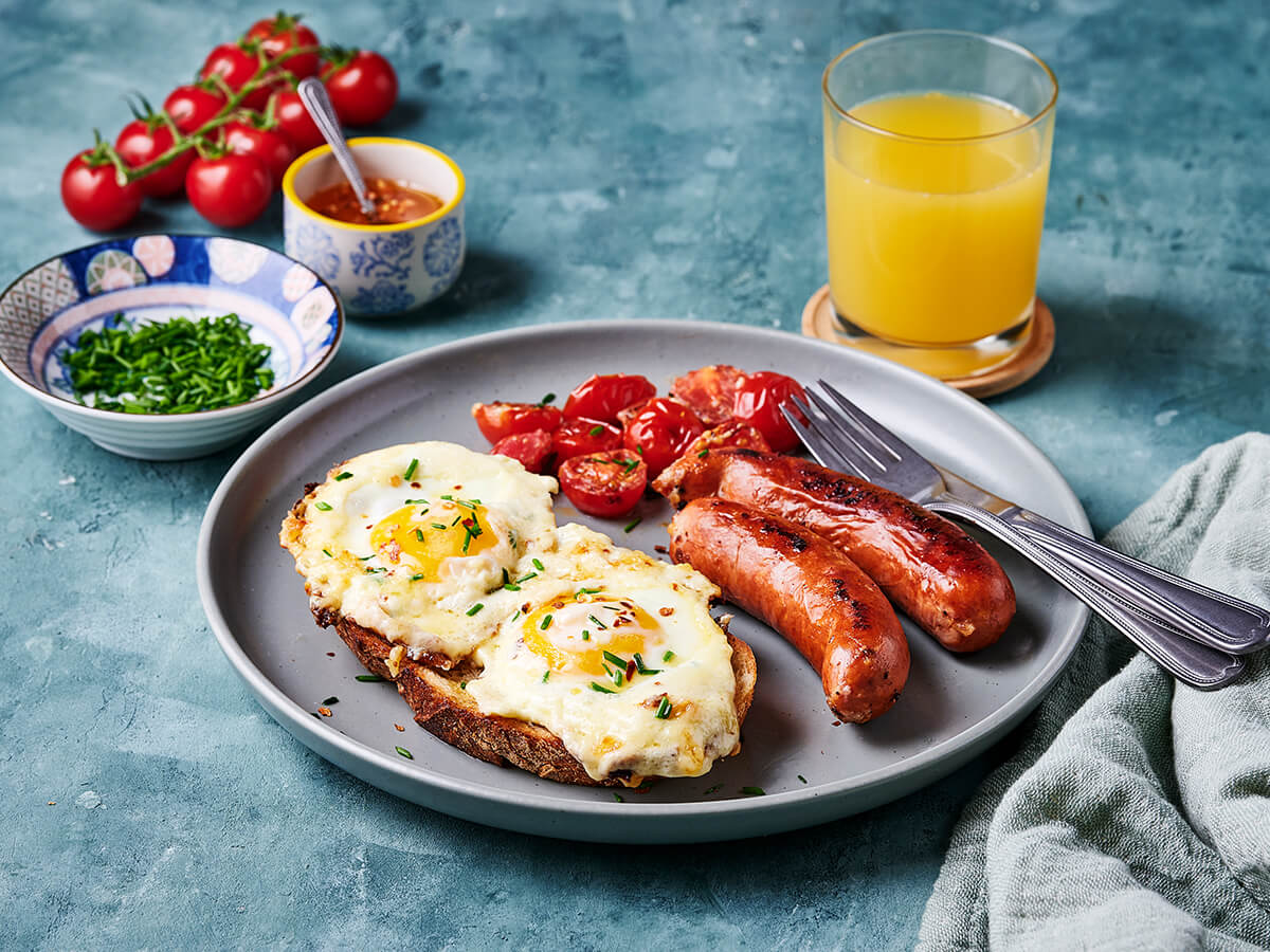 Big Breakfast with Cream Fried Eggs - Emborg Singapore