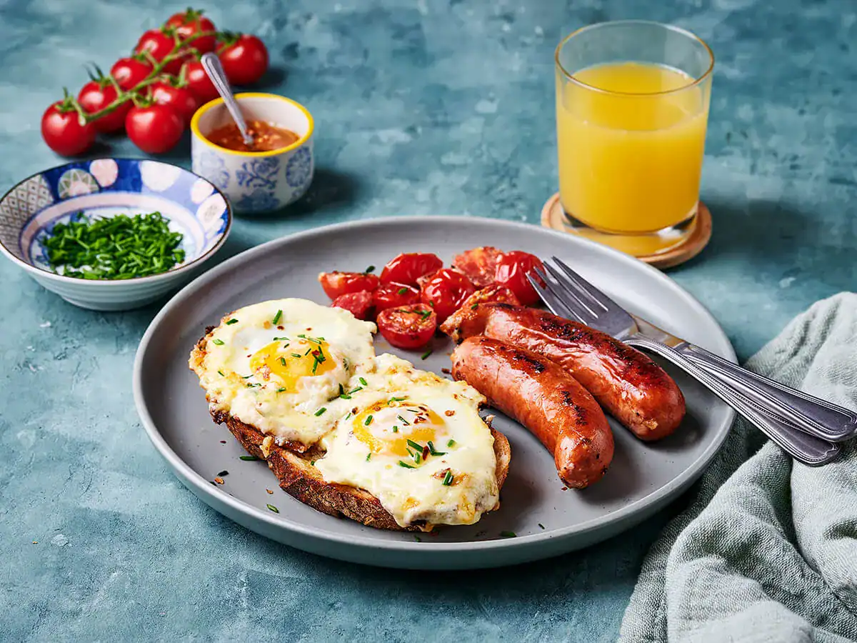 Big Breakfast with Cream Fried Eggs - Emborg Singapore