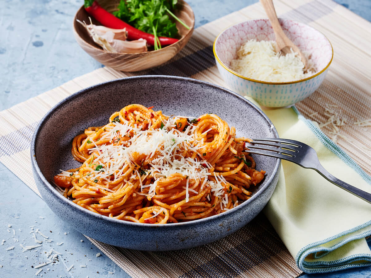 Creamy Tomato Pasta - Emborg Singapore