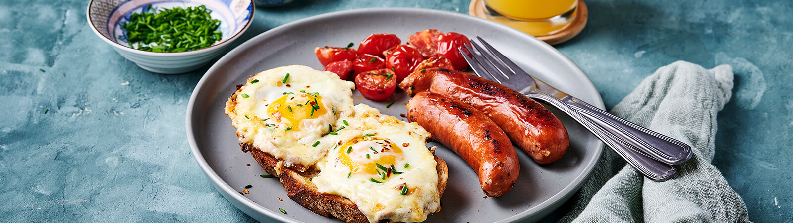 Big Breakfast with Cream Fried Eggs - Emborg Singapore