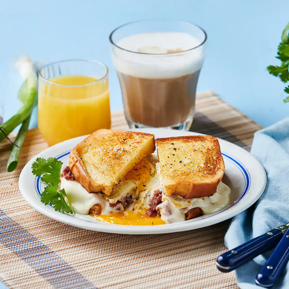 Corned Beef & Cheese Sandwich - Emborg Philippines
