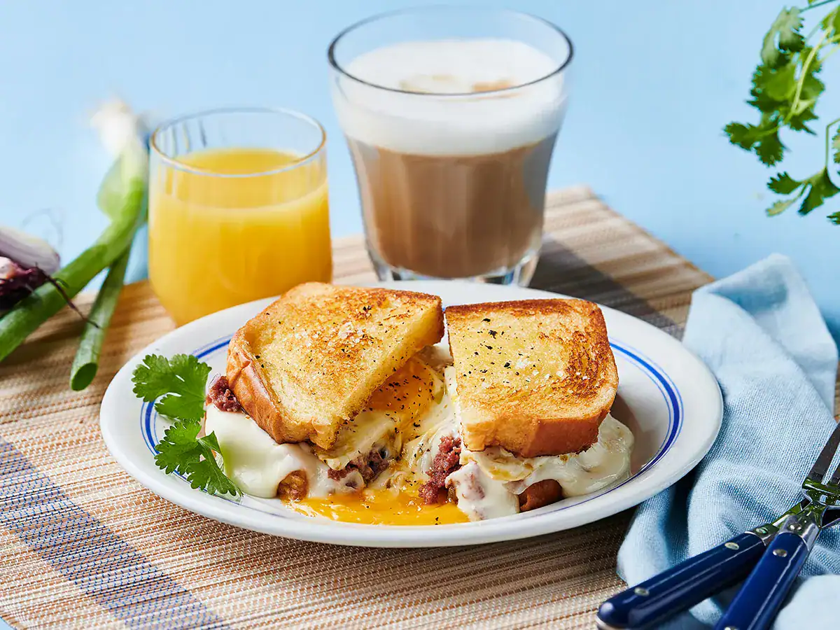 Corned Beef & Cheese Sandwich - Emborg Philippines
