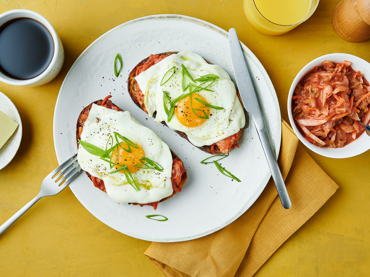 Kimchi Mozzarella Toastie - Emborg Malaysia