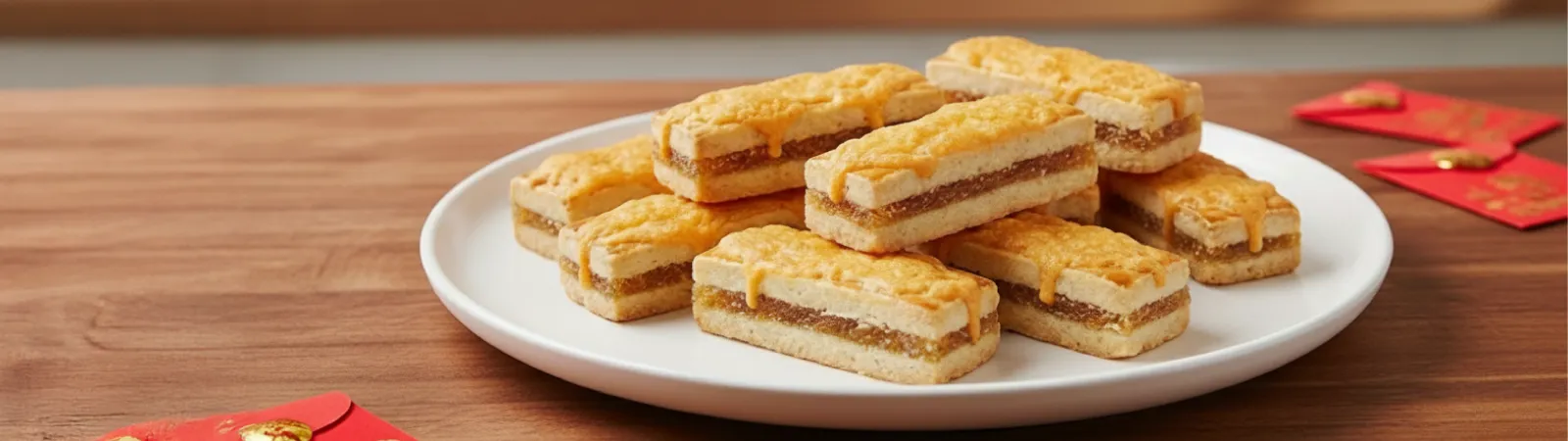 Prosperity Pineapple Cheese Tart - Emborg Singapore