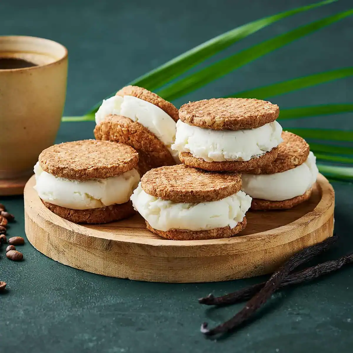 Coffee Ice Cream Sandwich Cookies - Emborg Malaysia