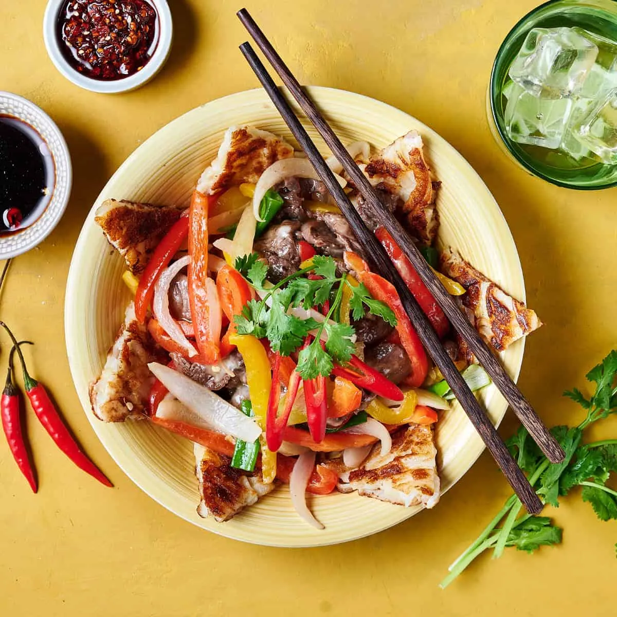 Phở xào bò phô mai - Emborg 