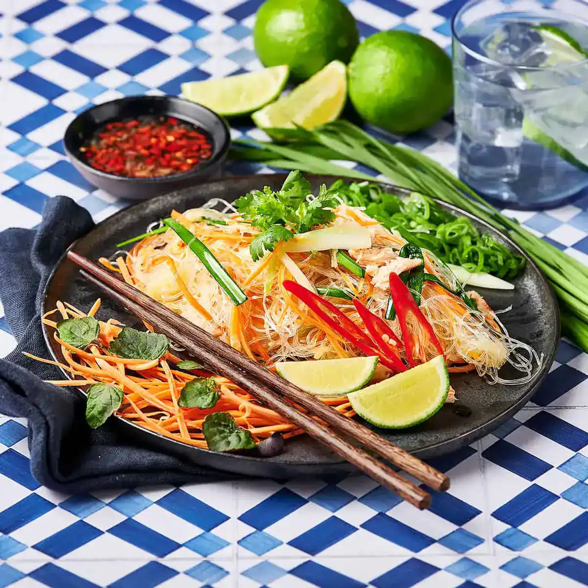 Stir-fried Glass Noodle with Crab and Cheese - Emborg 