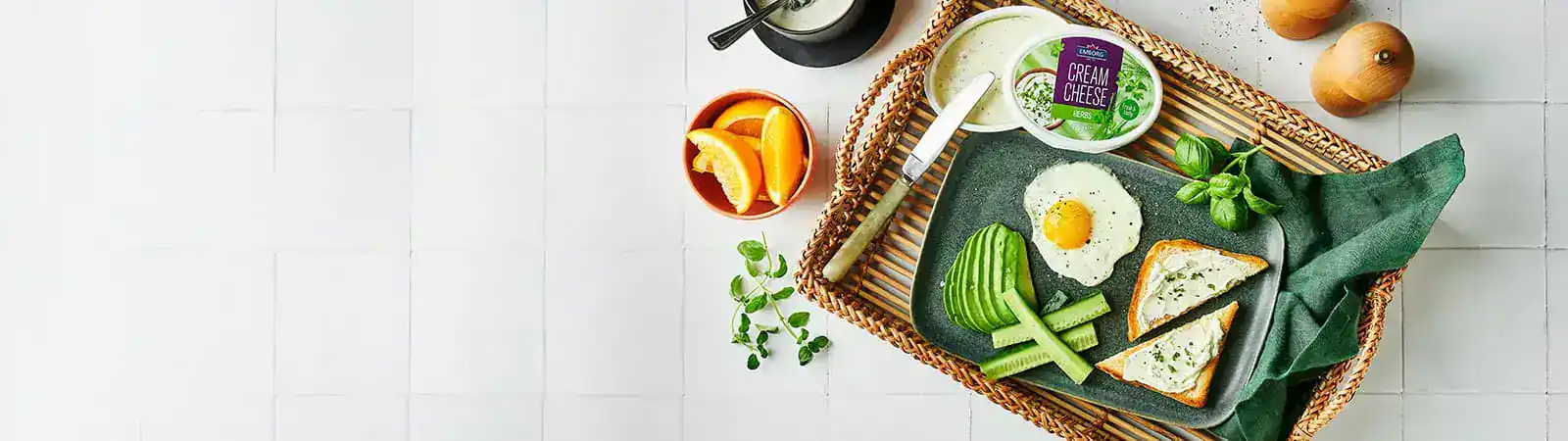 โทสต์อาหารเช้าสไตล์เฮลตี้ (Healthy Breakfast Toast) - Emborg 