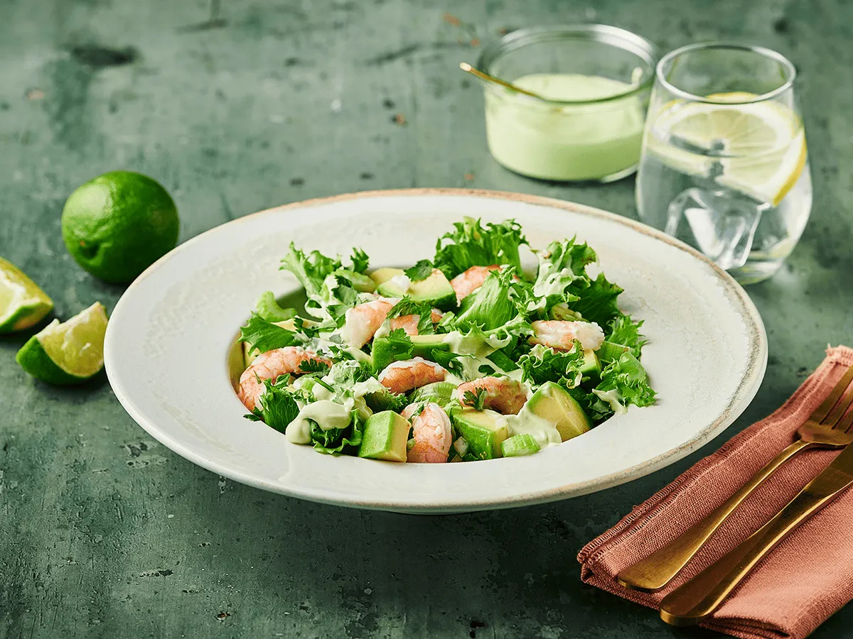 Avocado Shrimp Salad - Emborg 