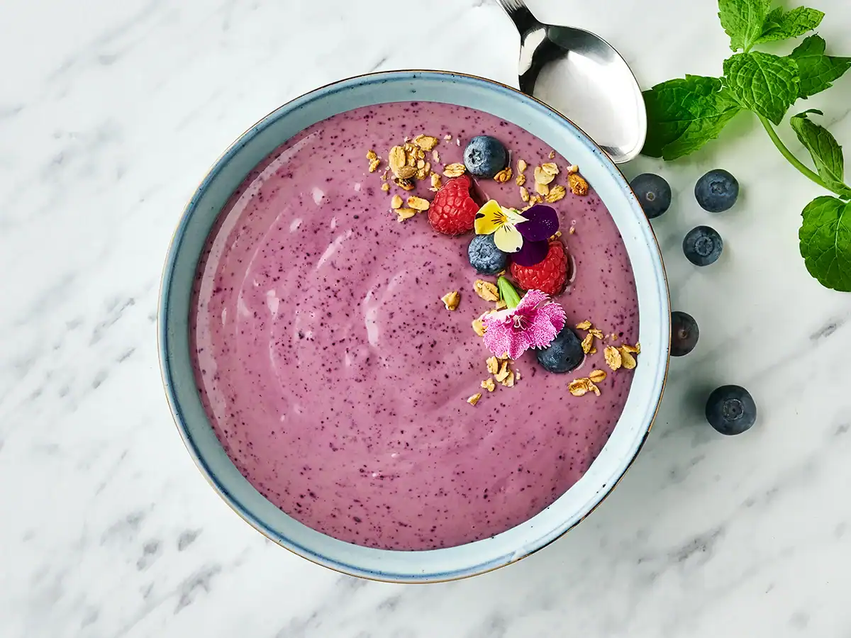 Hearty Berry Smoothie Bowl - Emborg Singapore